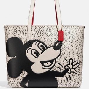Coach Disney Mickey Mouse x Keith Haring Tote